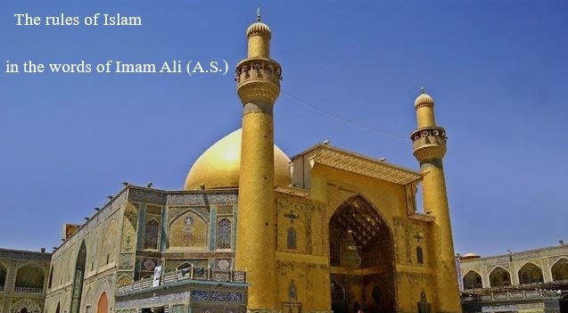 The rules of Islam in the words of Imam Ali (A.S.)